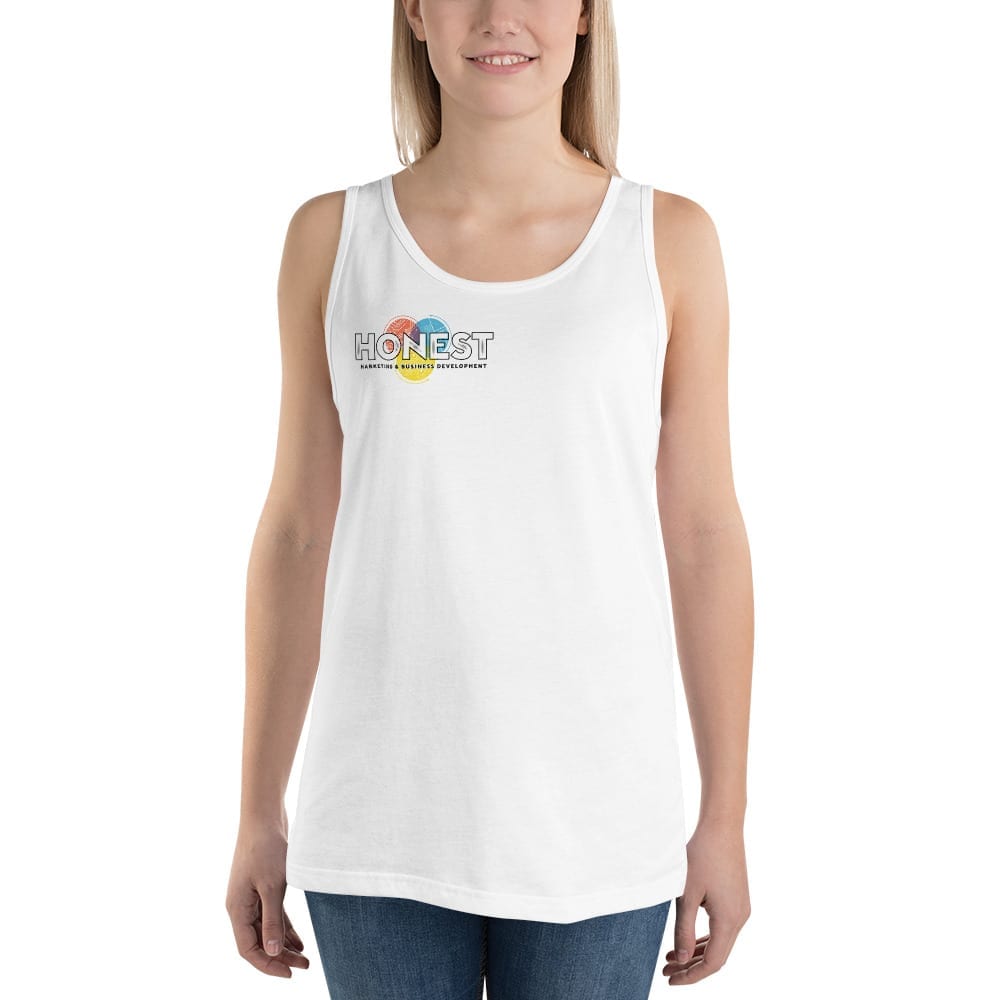 Honest Equal World Unisex Tank Top front