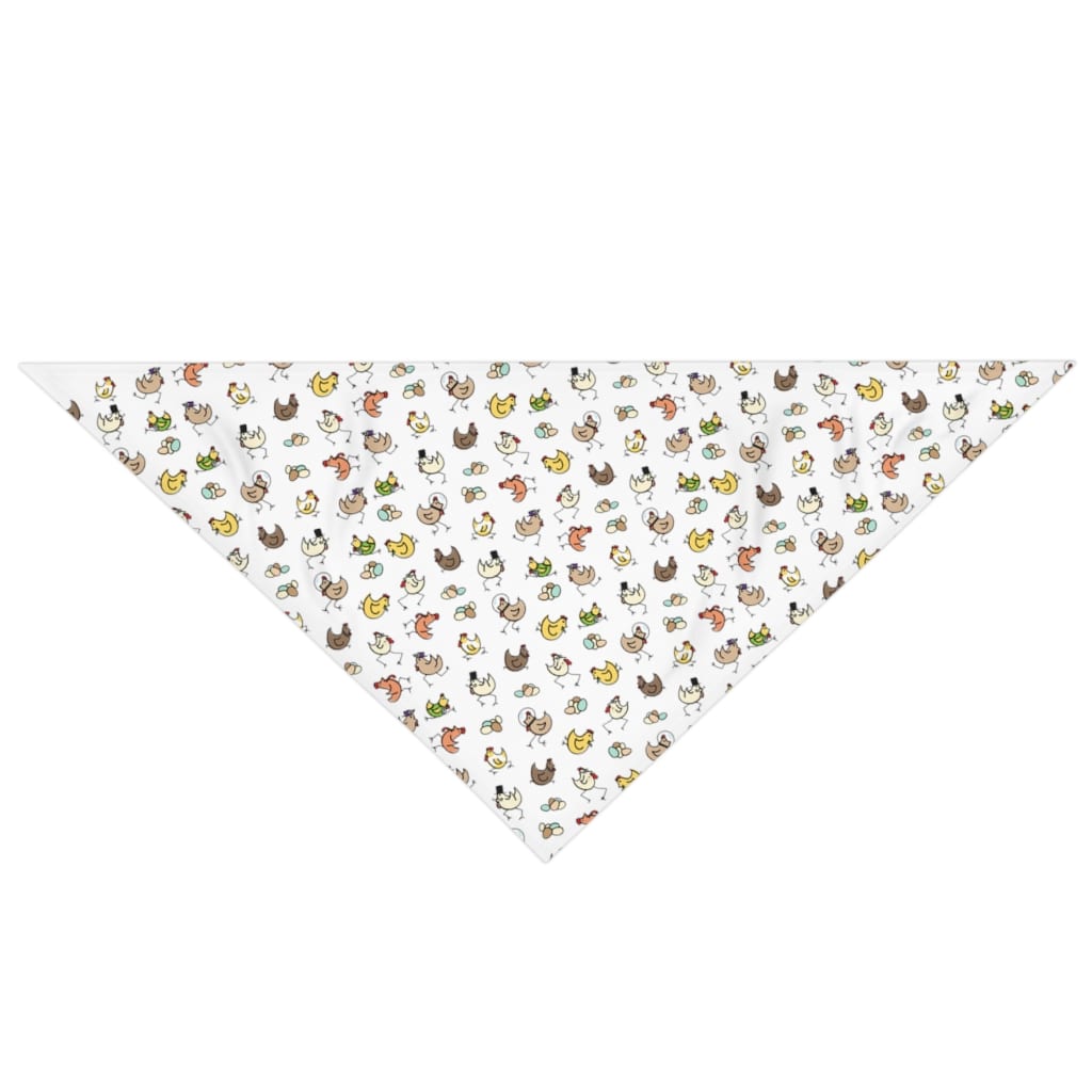 Chicken Print Pet Bandana